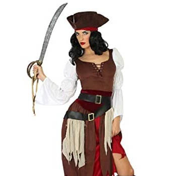 Fun Shack Disfraz Pirata Mujer Sexy, Disfraz Mujer Pirata, Disfraces Mujer  Pirata, Traje Pirata Mujer, Disfraces Pirata Mujer, Disfraz Pirata Mujer