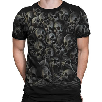 skull camisetas