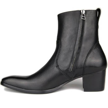 botas de tacón para hombre