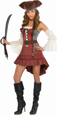 fiestas de disfraces piratas