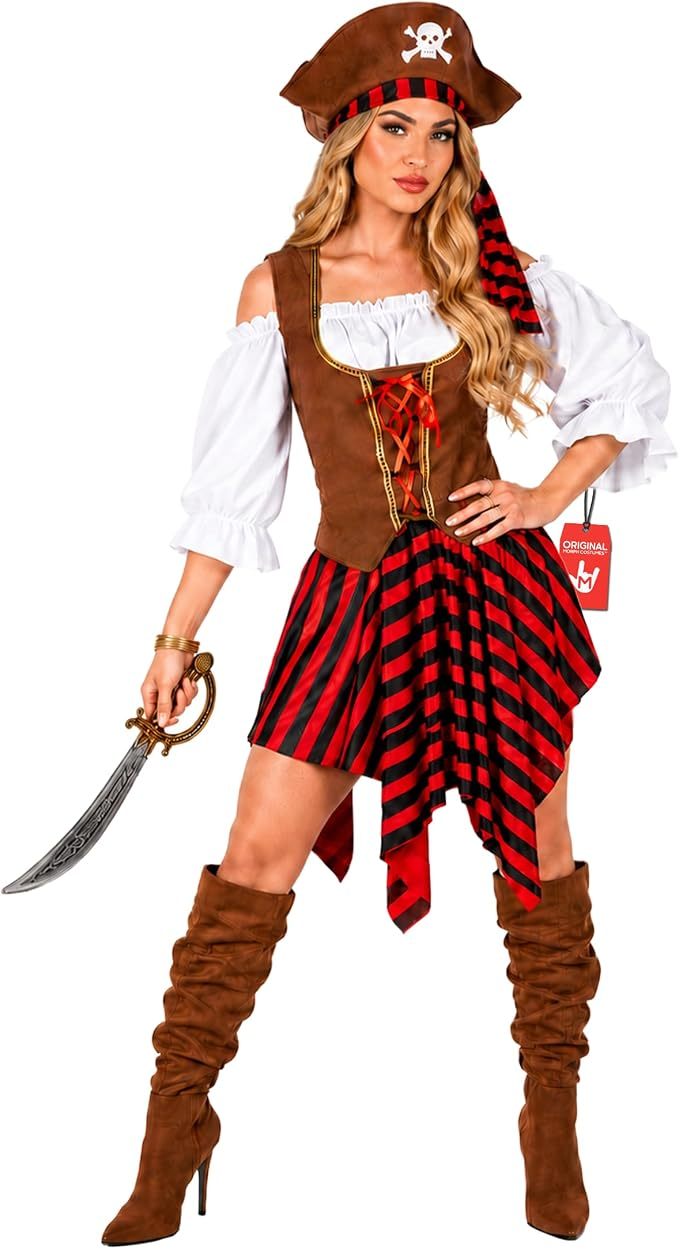 complementos disfraz pirata mujer